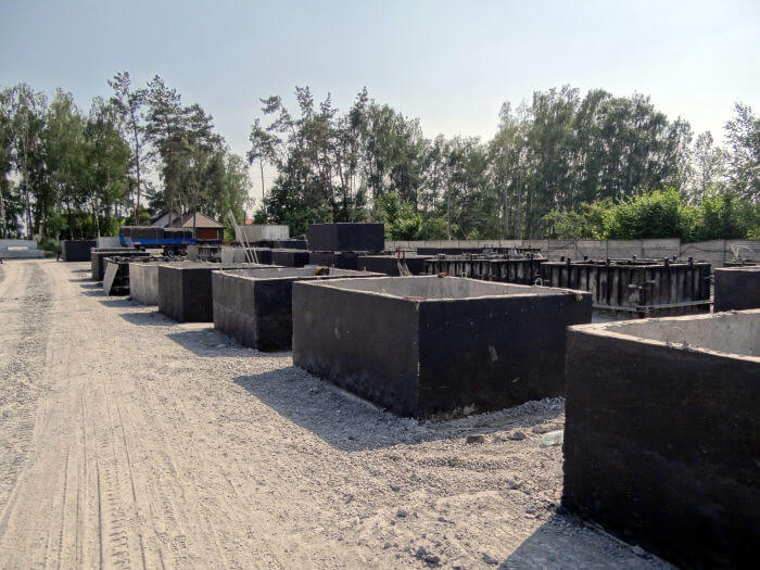 Szamba betonowe  w Mierzęcicach